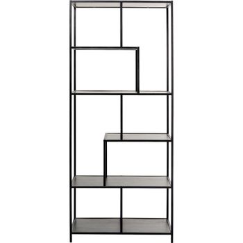 Estantería 185x77 en acero negr