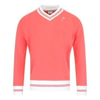Sudadera Head V-neck Coral