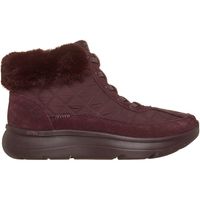 skechers botines 144844 burgundy para mujer