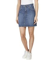 pepe jeans para mujer pl90112444f0 mini falda rise azul l casual algodon denim