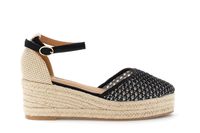 sandalias de tela con cuna black