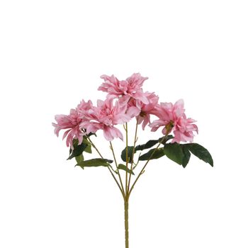 Tallo de dalia artificial rosa h45