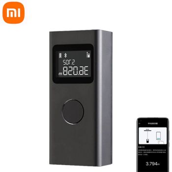 Xiaomi Mi Medidor de Distancia Láser Inteligente Negro - Herramienta de Medición Exacta para el Hogar y la Construcción