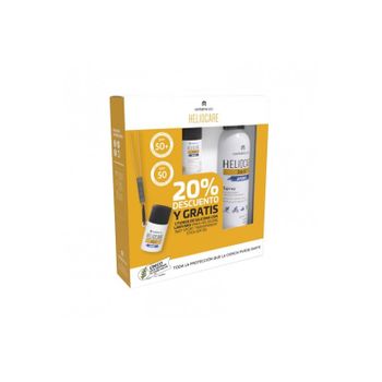 Set Heliocare 360º Spray Sport Spf50 Y Stick Sport Spf50+ + 20% De Descuento