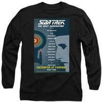 star trek camiseta manga larga the next generation season 1 episode 2 para hombre