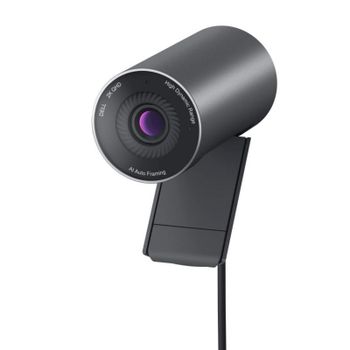 Cámara web Dell WB5023 2K QHD 60fps 4x Zoom Autoenfoque USB para PC/Mac