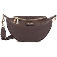 lancaster bolso rinonera con cremallera dune marron oscuro para mujer