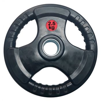 Cannon - Disco olímpico 2.5, 5, 10, 15 20kg, 50mm, pesas y mancuernas para crossfit, BodyPump, culturismo, Fitness, body-building, material para deporte.