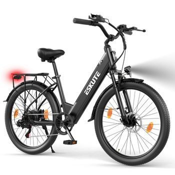 Bicicleta Eléctrica Eskute C100 Plus 250w 36v 13ah E-bike Negra