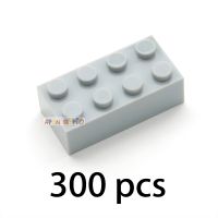 300 uds 2x4 dot diy bloques de construccion figuras gruesas ladrillos educativos tamano creativo compatible con 3001 juguetes de plastico para ninos