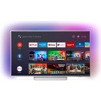 55 philips ambilight 55pus820412  smart 4k ultra hd hdr led tv with google assistant