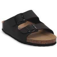 bioline sandalias 420 nero velour para hombre