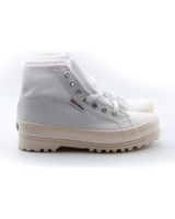 de superga botas superga 2341 alpina s111tcwa8i de lona blancas con suela de goma