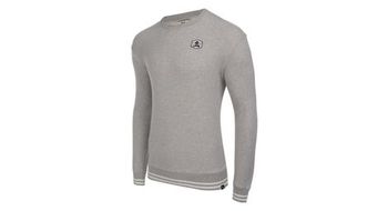 Sudadera lebram ecusson gris