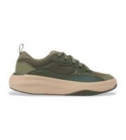 reef para hombre cj8474 zapatillas fanning verde 41 plano cordones casual