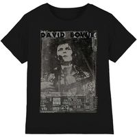 david bowie camiseta manga larga ziggy para mujer