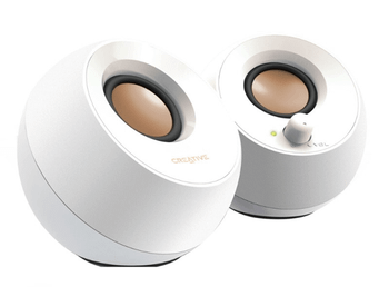 ALTAVOCES CREATIVE PEBBLE 2.0 SPEAKER USB BLANCO 51MF1680AA001