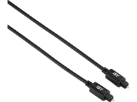 cable optico - isy ic-650 2 metros negro