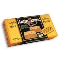 turron de jijona blando antiu xixona etiqueta negra 250g