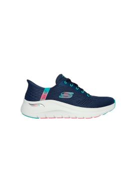 Zapatillas Skechers Slip-Ins Arch Fit 2.0 Mujer Azul Marino