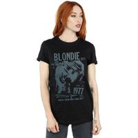 blondie camiseta 1977 para mujer