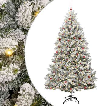 Árbol De Navidad Artificial Verde Y 300 Cm Pvc Y Metal Vidaxl