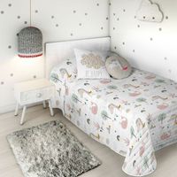 colcha bouti rainbowland cama 90