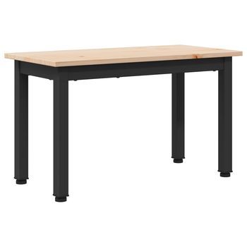 Mesa De Centro 60x30x36 Cm Madera - Marrón