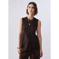 liu jo blusa top de punto lame para mujer