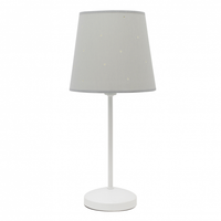 lampara sobremesa consciencia 1xe14 gris de fabrilamp