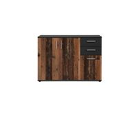 aparador 3 puertas 2 cajones vintage betty - conforama