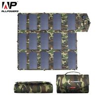 allpowers panel solar plegable de 100w 18v portatil impermeable cargador solar para estacion eenergia bluetti ecoflow y otros