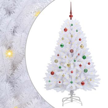 Árbol De Navidad Artificial Con Ramas Articuladas 150 Cm Vidaxl