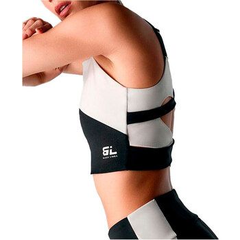 Black Limba Sujetador Top deportivo Boldfit para mujer