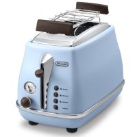 delonghi ctov 2103az icona vintage tostadora 2 ranuras 900w azul