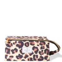 the flat lay co open flat box bag - leopard print