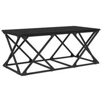 mesa de cafe roble negro 100 x 49 x 40 cm madera de ingenieria vidaxl