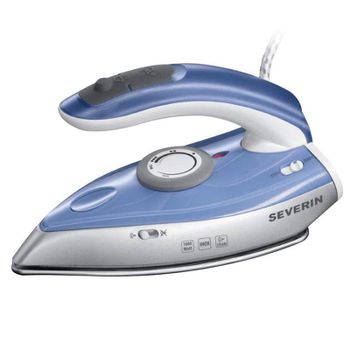 Severin BA 3234 Plancha de Vapor de Viaje 1000W Plata/Azul