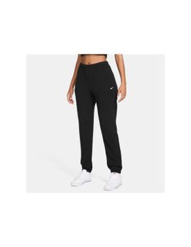 Pantalón Nike Studio Fleece Mid-Rise Mujer Negro