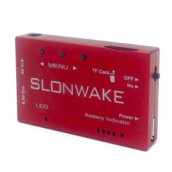 EWRF HMDVR AV Grabadora 640*480 Mini Módulo DVR Compatible con Tarjeta TF de 32G para Gafas FPV, Monitor de Cámara y Rec