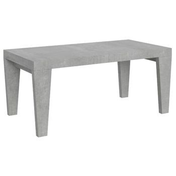 Mesa Extensible Gris Ceniza 6 A 14 Personas L 180 A 284 Cm Kristo