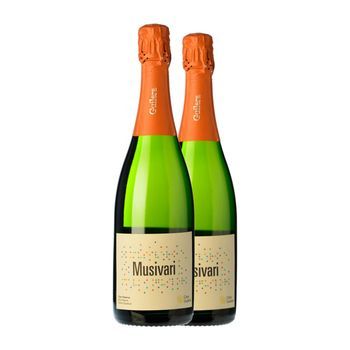 Guilera Musivari Brut Nature Cava Gran Reserva 75 Cl 12% Vol. (pack De 2 Unidades)