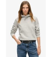 superdry para mujer w2012180a sudadera con capucha y logotipo essential gris m casual algodon sostenible