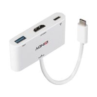 adaptador hdmi 14 lindy 43340 3840x2160 4k blanco
