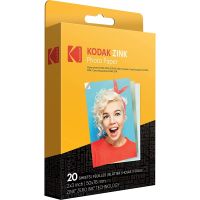 kodak zink papel fotografico para kodak printomatic 20 hojas
