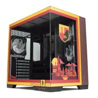 torre pc forgeon tiberium evo torre atx argb usb-c cristal templado negra harry potter house pride gryffindor