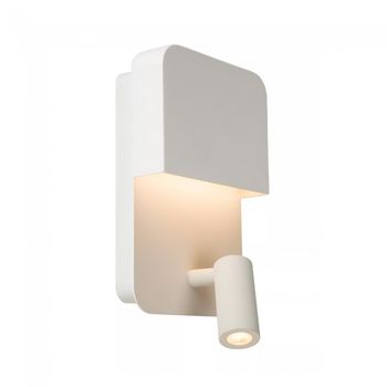 Aplique con lector led y usb boxer (10+3w)