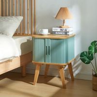 mesita auxiliar tysvar 58x45x45 cm - bambuazul encasa