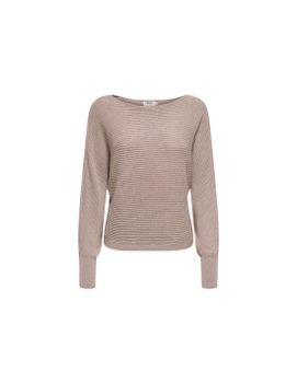 Sudadera Only Onladaline Life L/S Short Pullo Knt Satellite Mujer