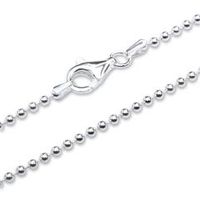 cadena con esferas de plata 925 22mm